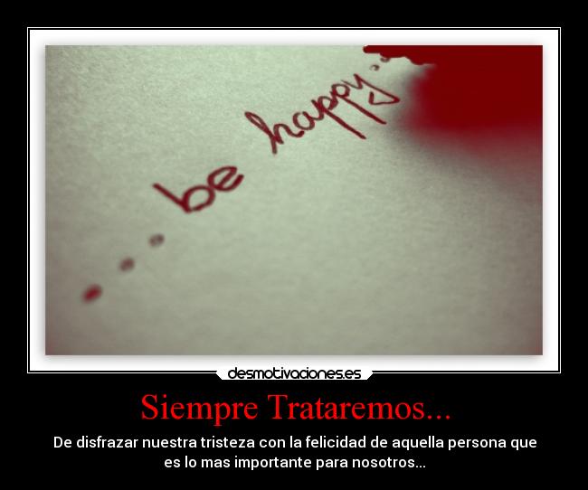 Siempre Trataremos... -