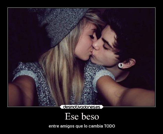 carteles besos desmotivaciones