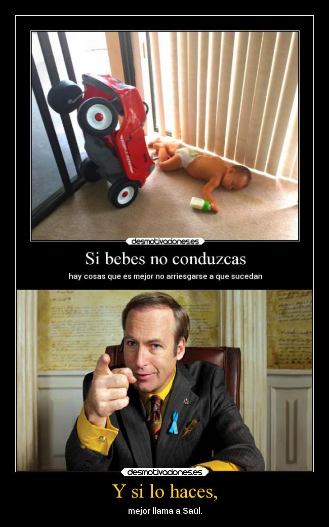 carteles eric wiseman humor breaking bad saul goodman phoenix wright una batalla rap desmotivaciones