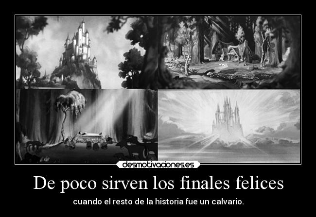 carteles disney blancanieves los siete enanitos blackandwhite desmotivaciones