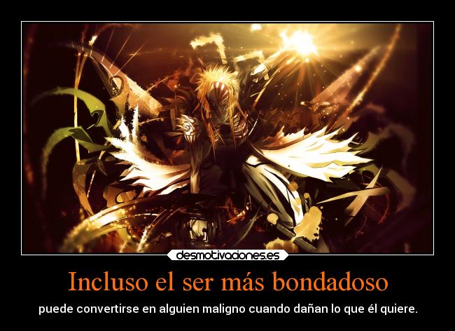 carteles bleach hollow ichigo anime desmotivaciones