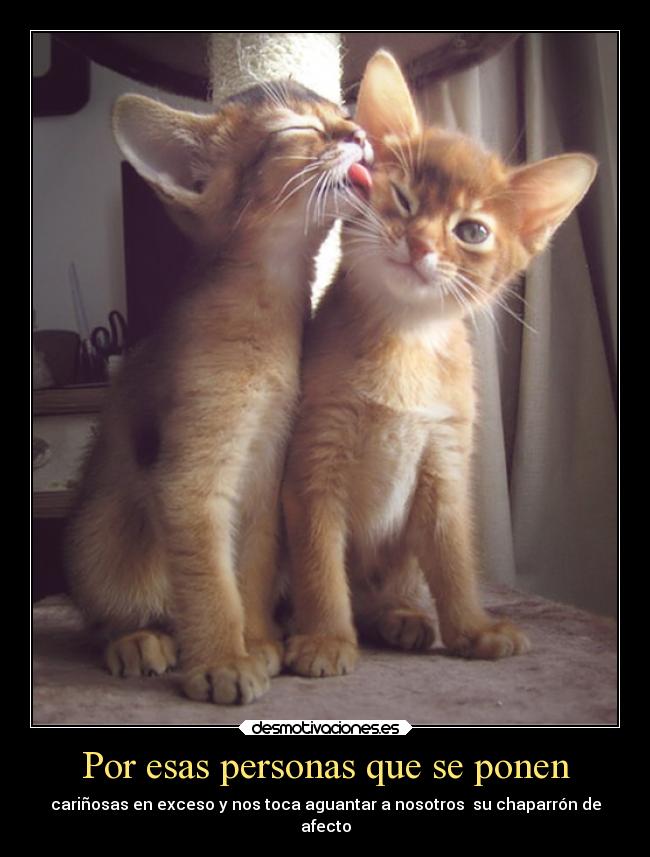 Por esas personas que se ponen -