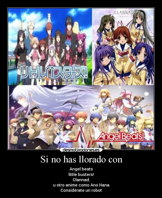 carteles anime desmotivaciones