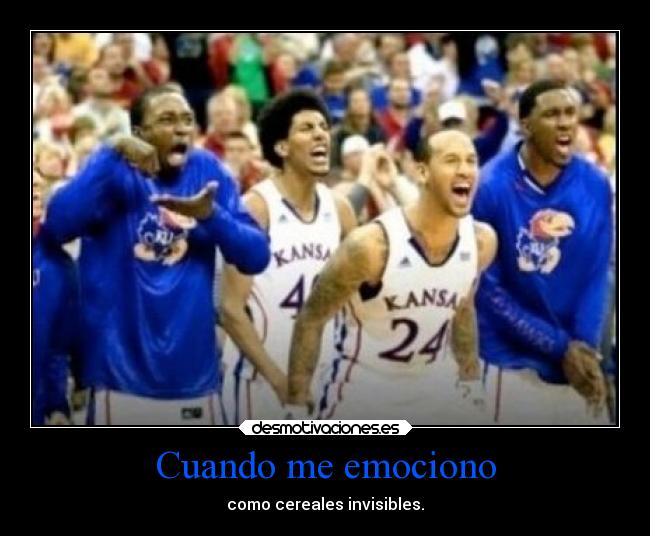 Cuando me emociono -