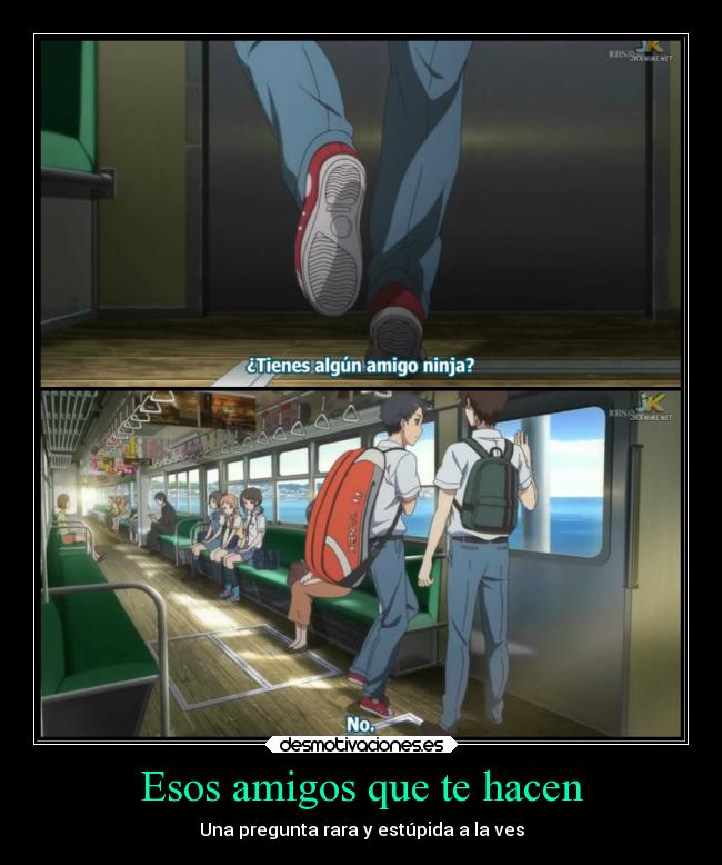 carteles amigos anime desmotivaciones