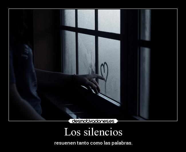 Los silencios -