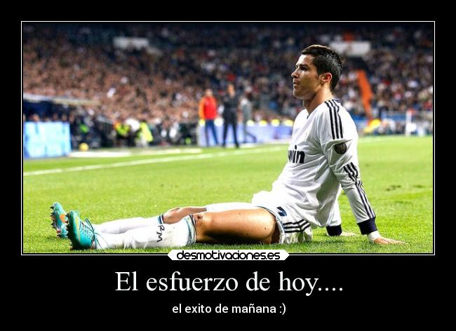 El esfuerzo de hoy.... -