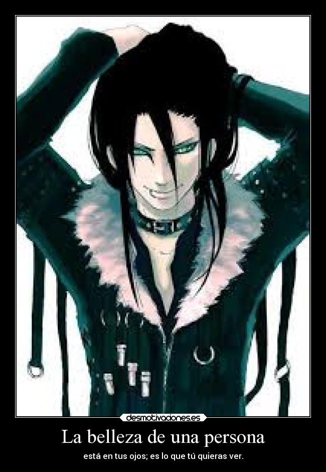 La belleza de una persona - 