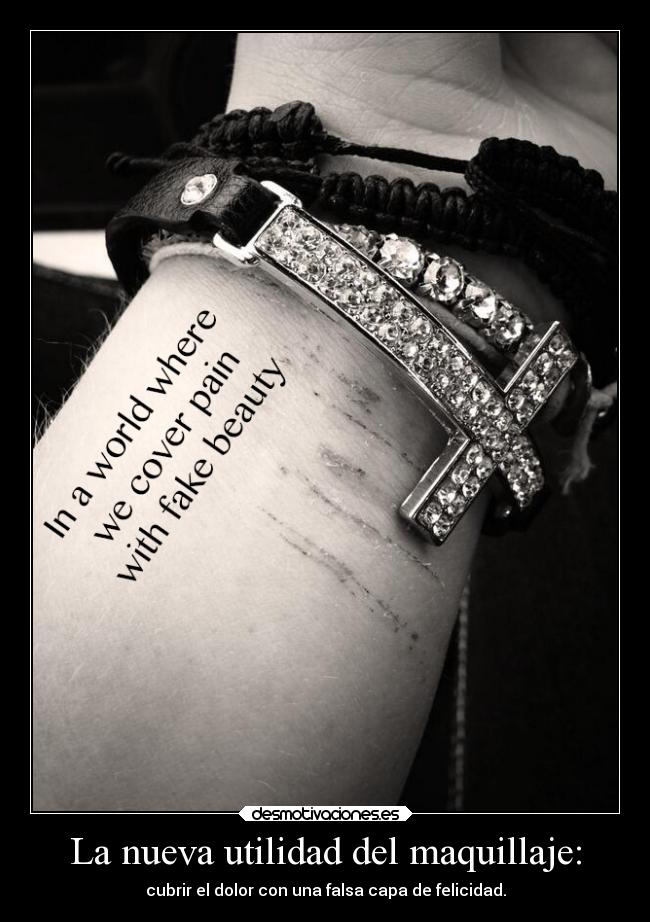 La nueva utilidad del maquillaje: -