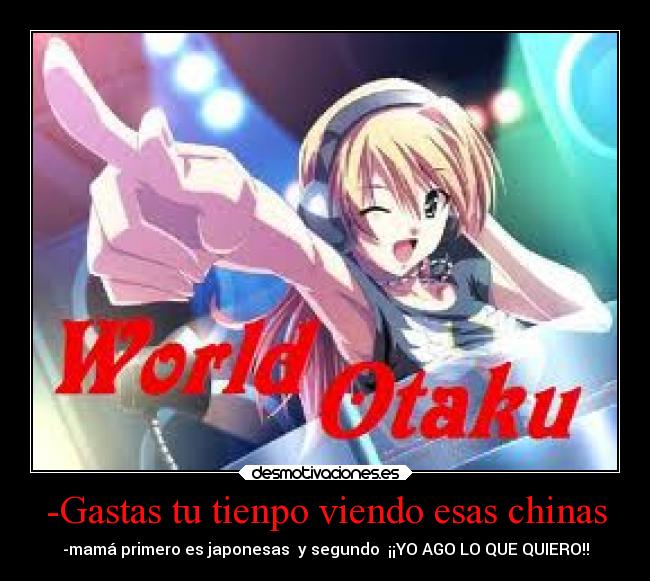 carteles anime desmotivaciones