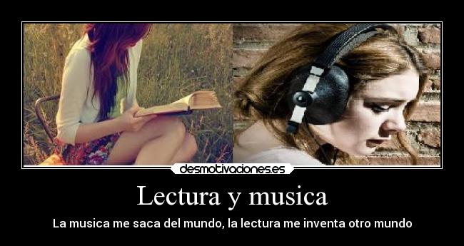 Lectura y musica -