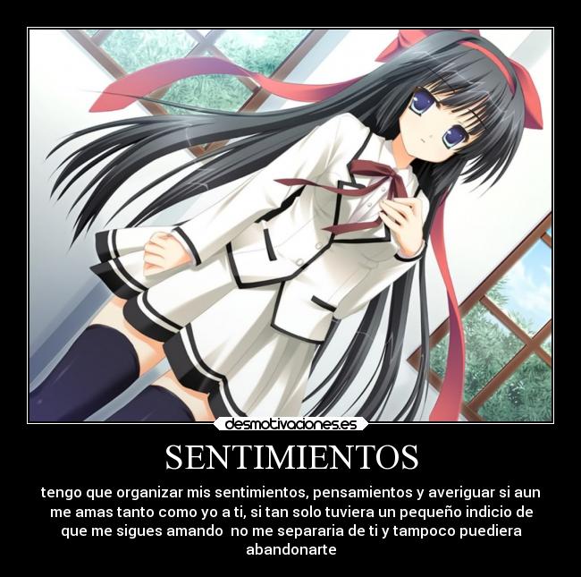 SENTIMIENTOS -