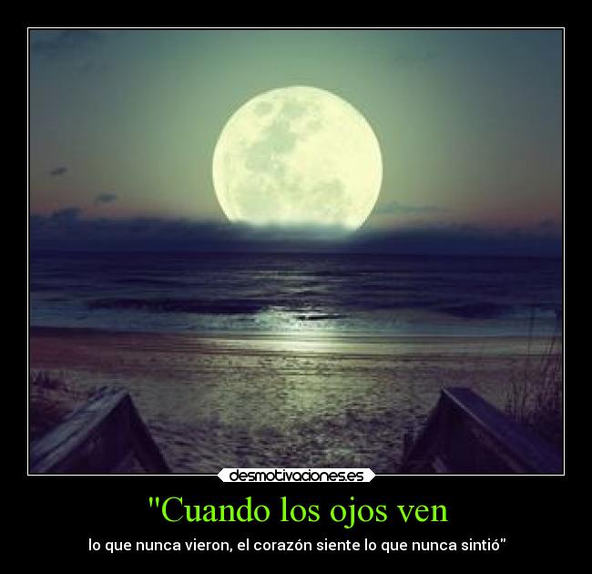 Cuando los ojos ven - 