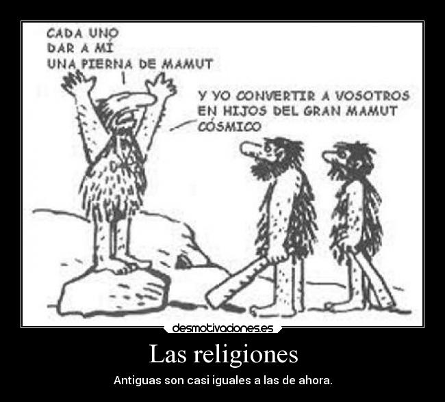 Las religiones -