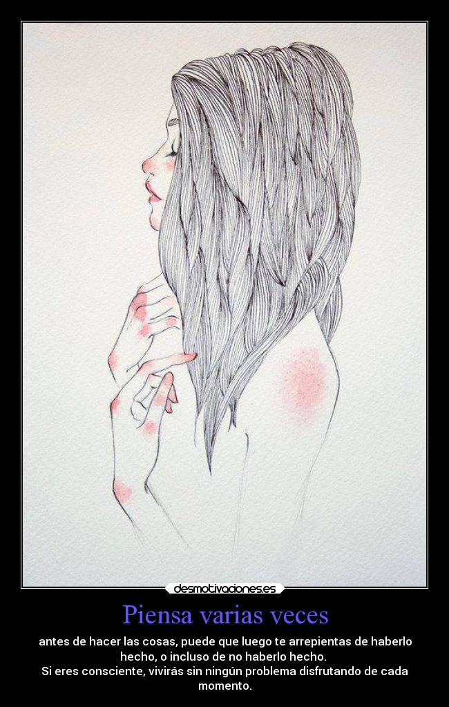 Piensa varias veces -