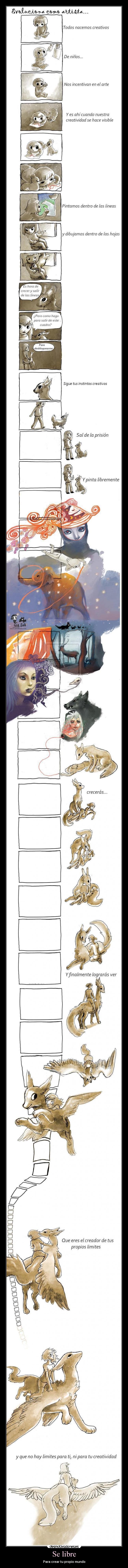 Se libre - Para crear tu propio mundo