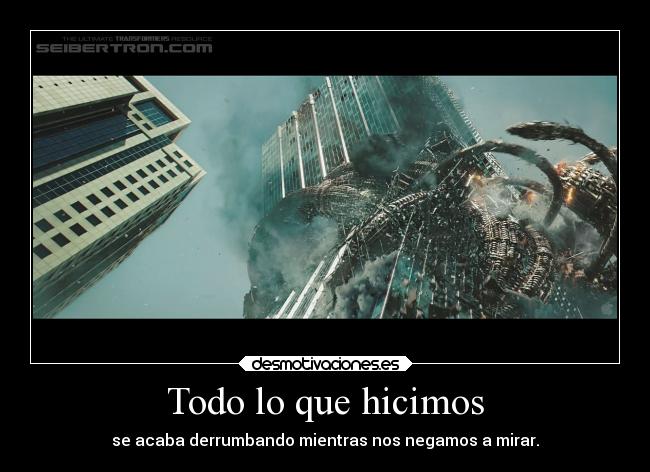 carteles suenos que rompieron que derrumbaron con nada desmotivaciones