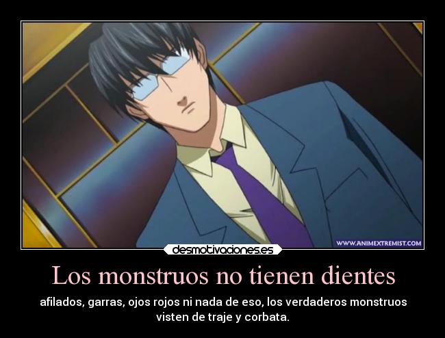 Los monstruos no tienen dientes - 