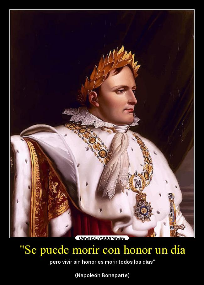 Se puede morir con honor un día - 