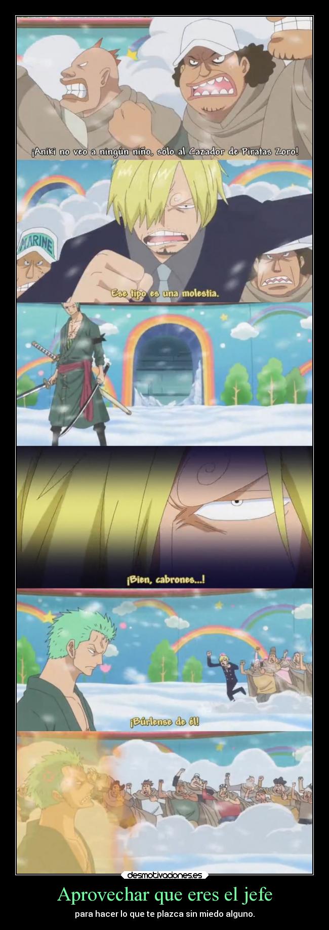 Aprovechar que eres el jefe - 