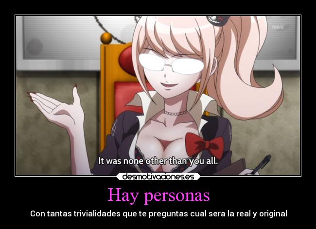 Hay personas -