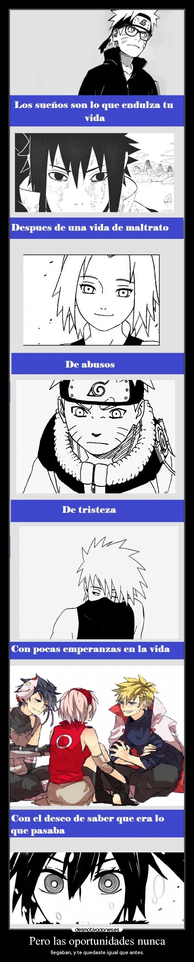 carteles maru uchiha espero que guste desmotivaciones