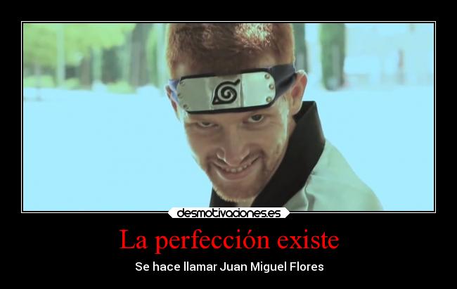 La perfección existe -