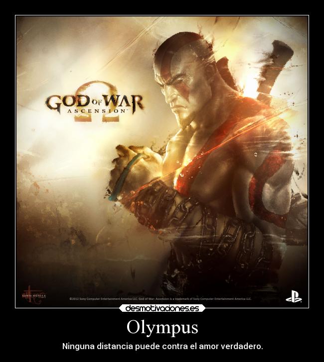 Olympus - Ninguna distancia puede contra el amor verdadero.