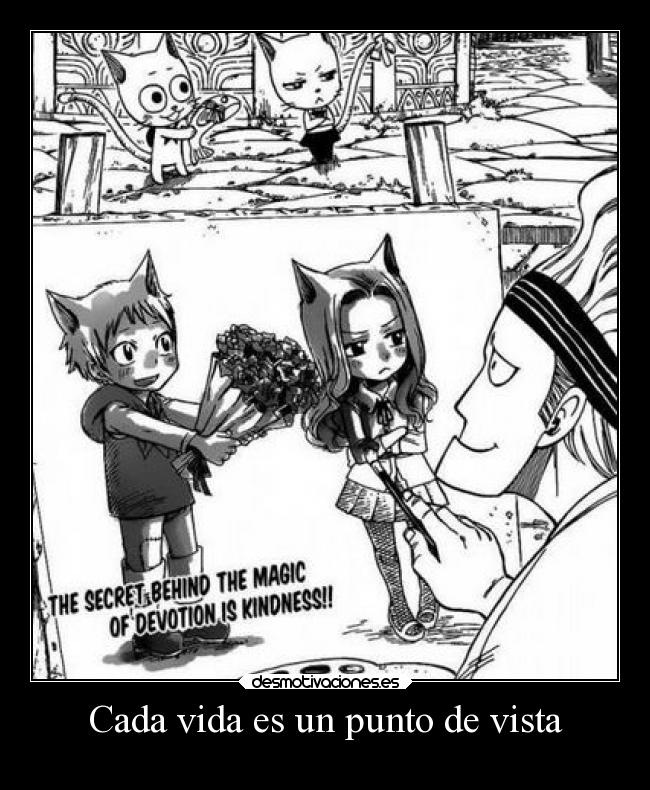 carteles vida fairy tail fairytail happy charle desmotivaciones