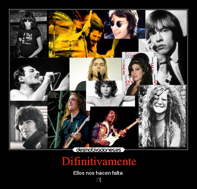 Difinitivamente - Ellos nos hacen falta 
:´(
