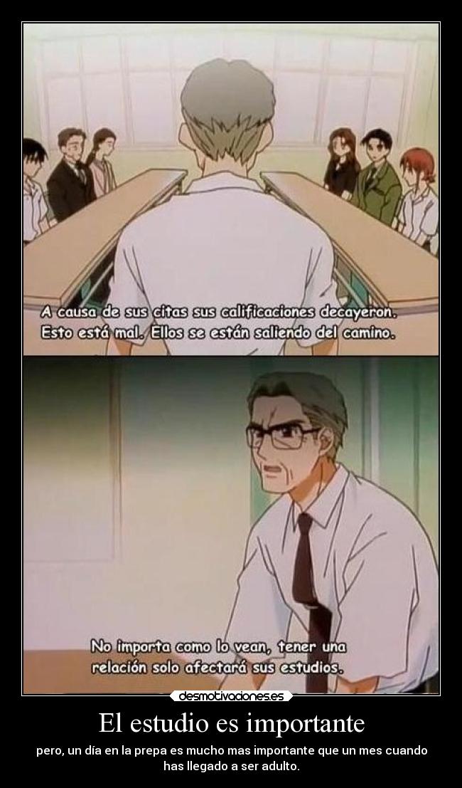 El estudio es importante - 