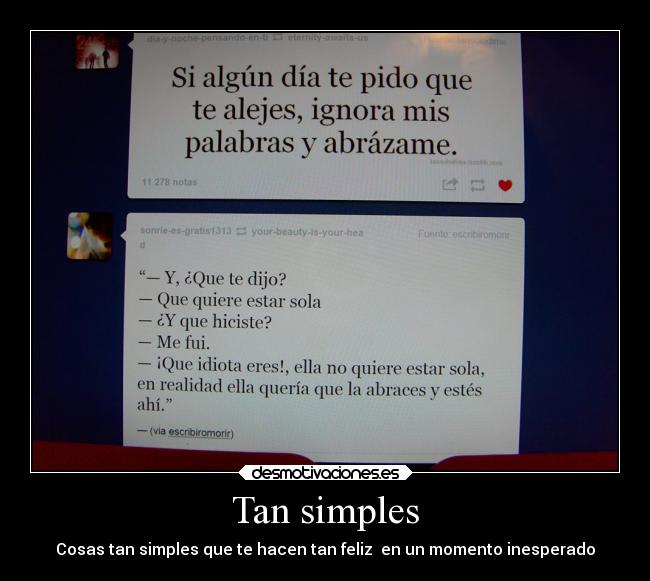 Tan simples -