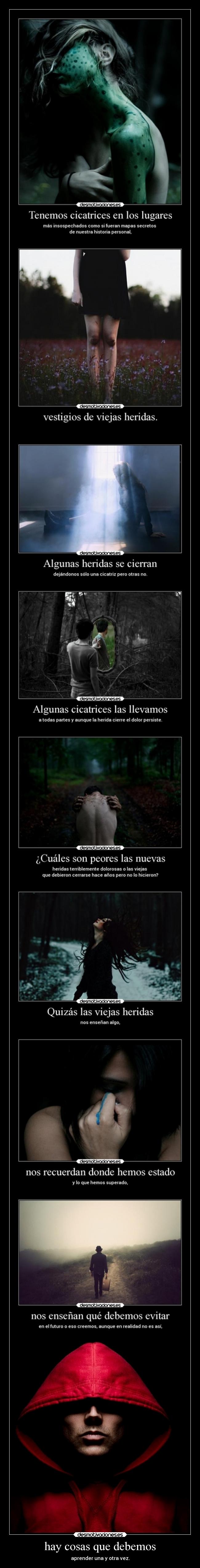 hay cosas que debemos - 