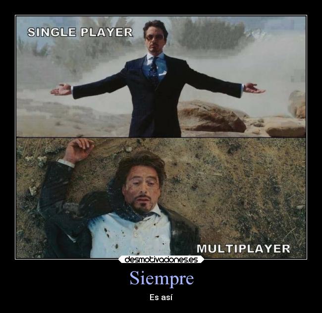 carteles multiplayer desmotivaciones