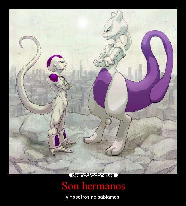 Son hermanos -