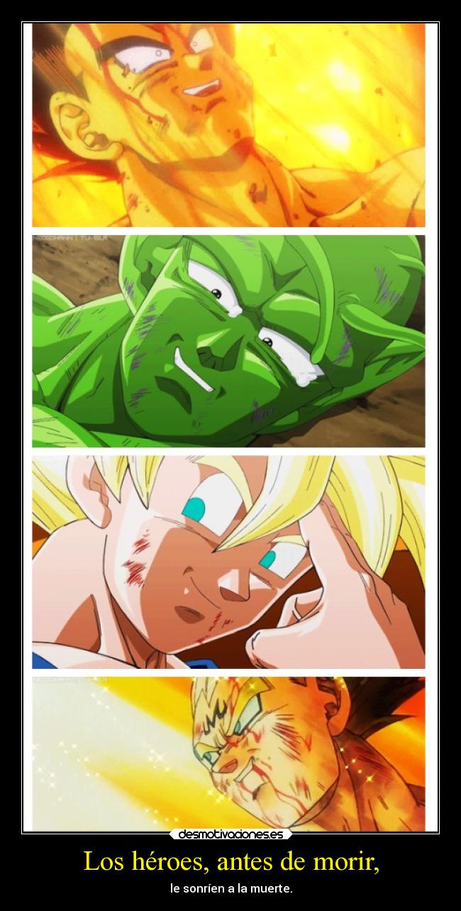 Los héroes, antes de morir, - 