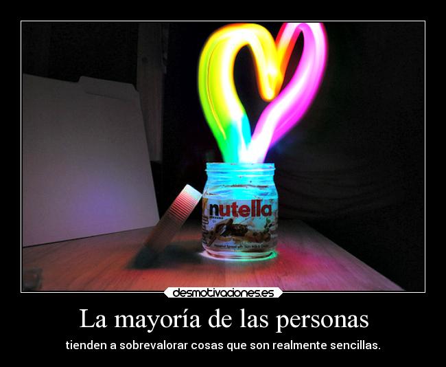 La mayoría de las personas - 