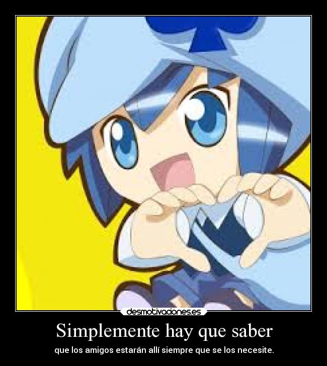 Simplemente hay que saber -