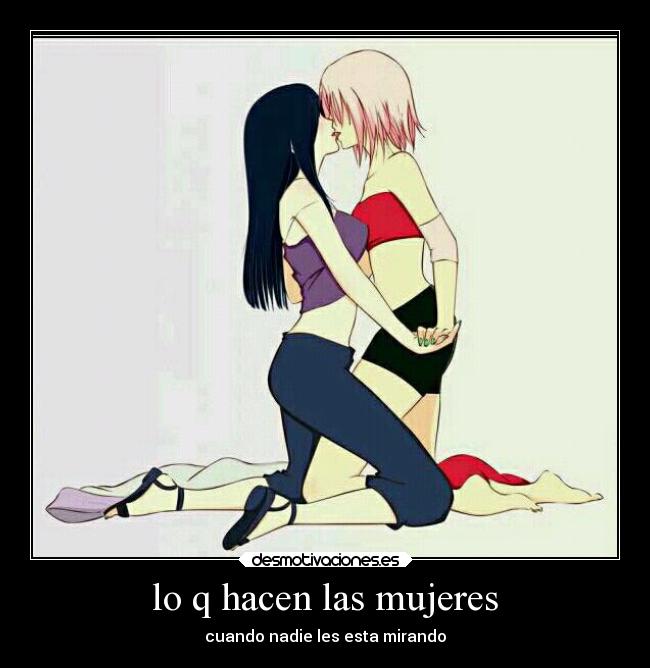 lo q hacen las mujeres - cuando nadie les esta mirando