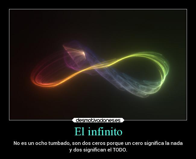 El infinito -