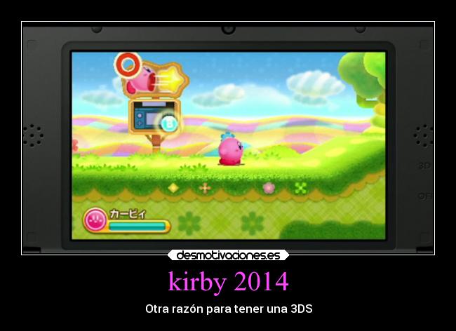 kirby 2014 - Otra razón para tener una 3DS