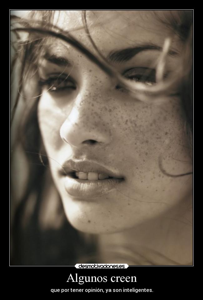 Algunos creen - 