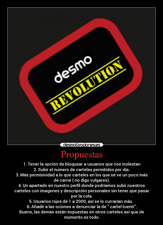 carteles desmorevolution desmotivaciones