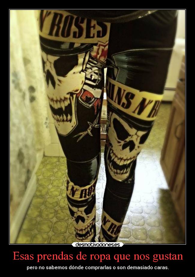 Esas prendas de ropa que nos gustan - pero no sabemos dónde comprarlas o son demasiado caras.