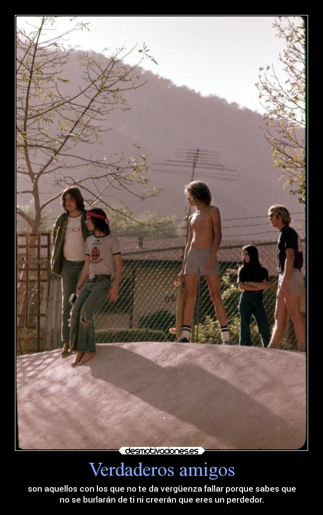 Verdaderos amigos -
