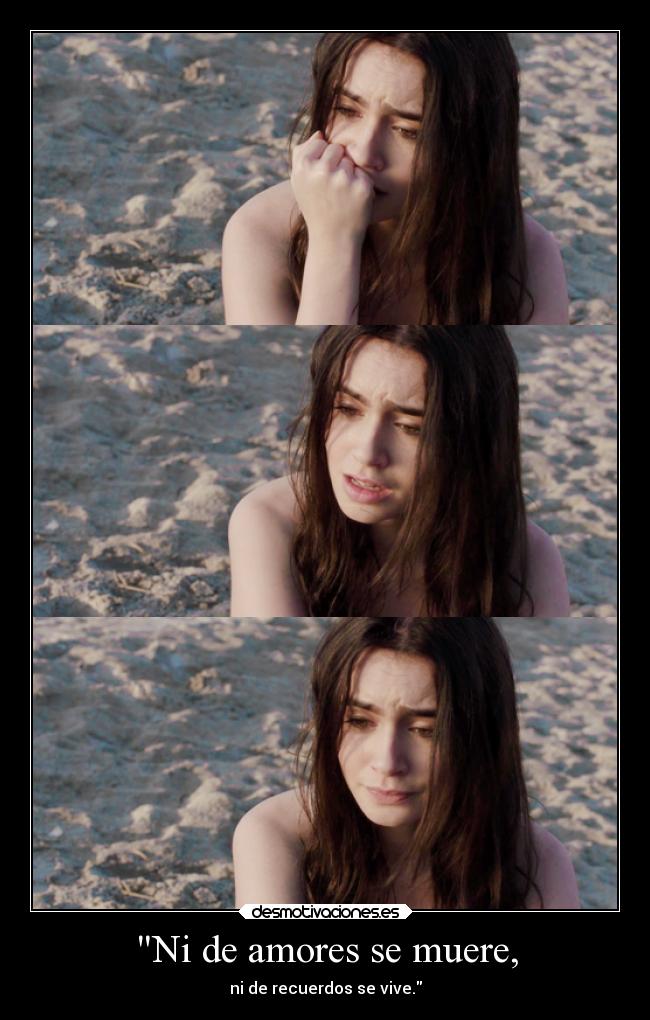 Ni de amores se muere, -