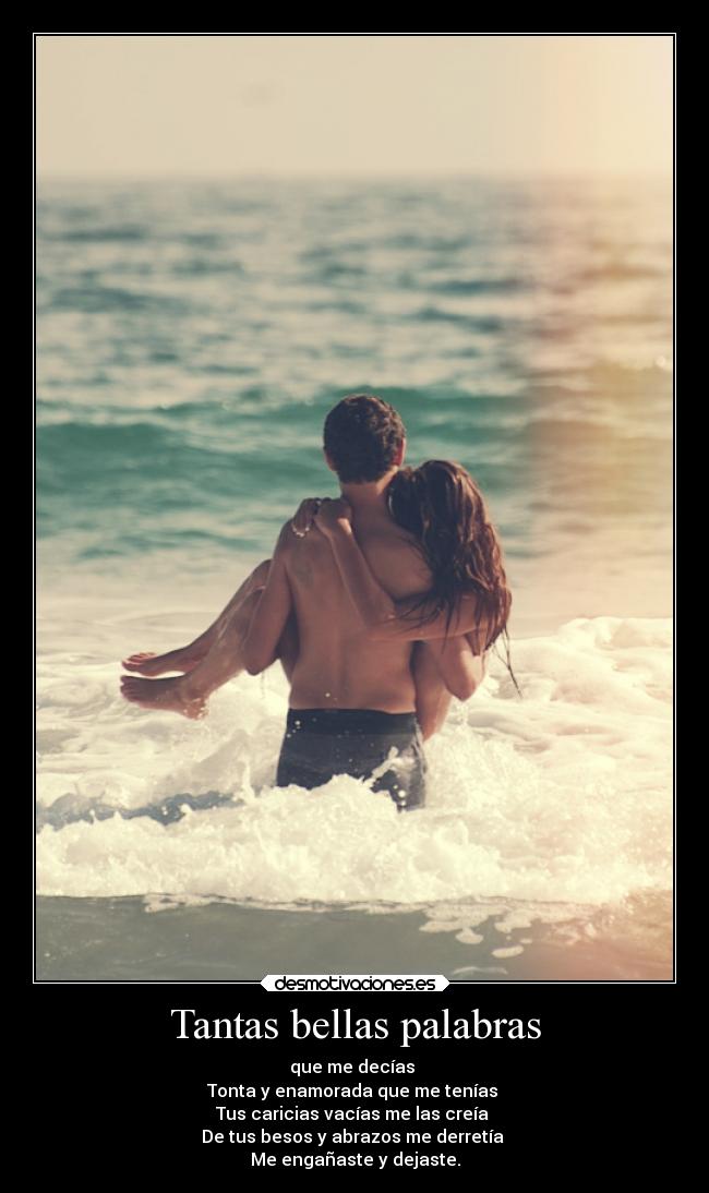 Tantas bellas palabras - 