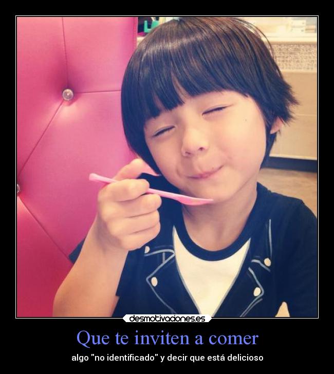 Que te inviten a comer - 