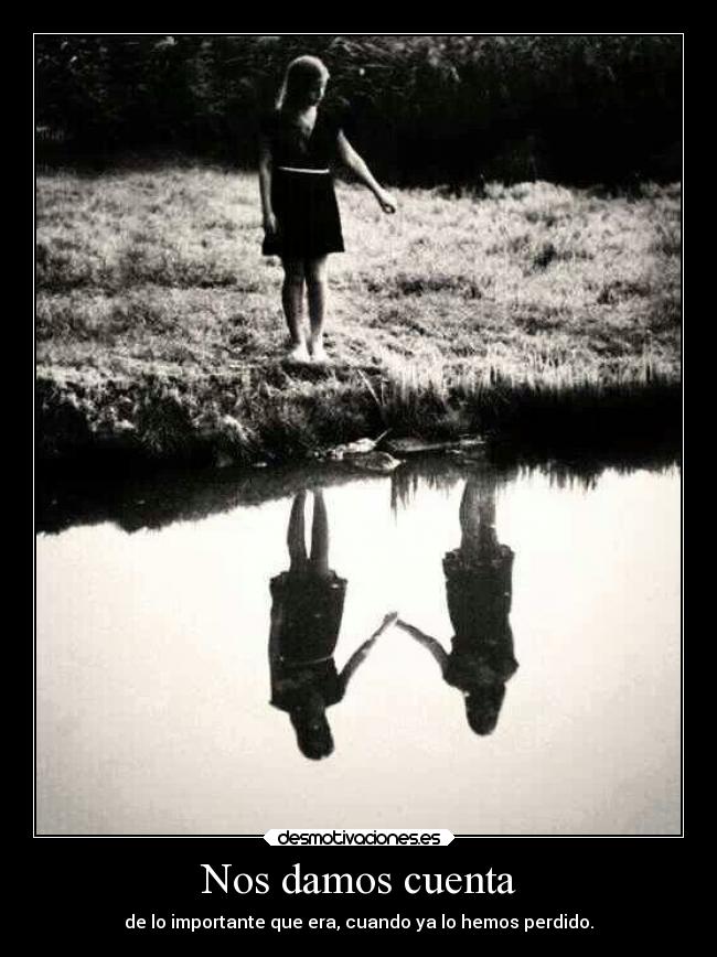 Nos damos cuenta -