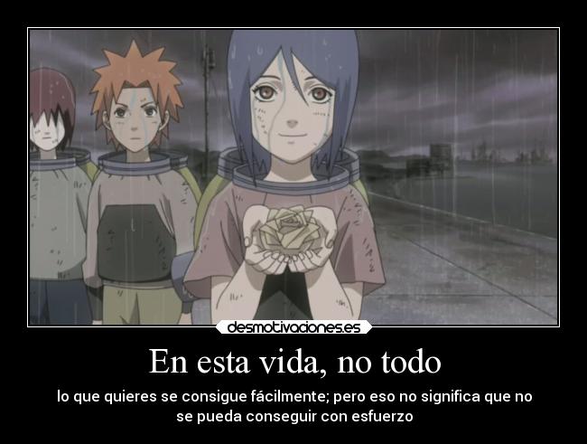 En esta vida, no todo -